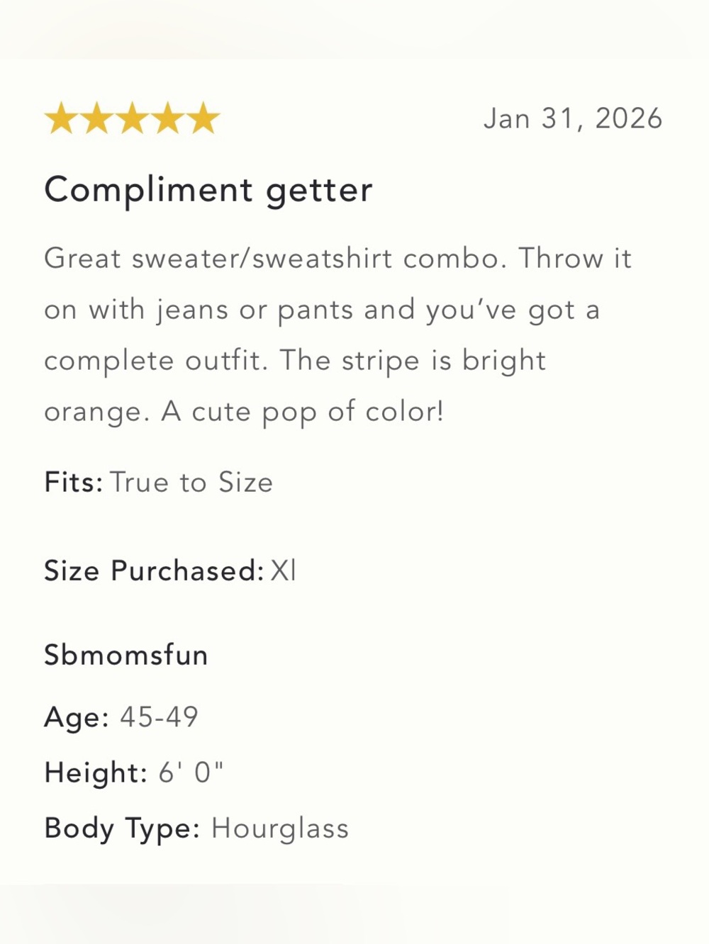 NWT Size XL - Anthropologie Striped Heart Sweatshirt 84% Cotton - Picture 12 of 16